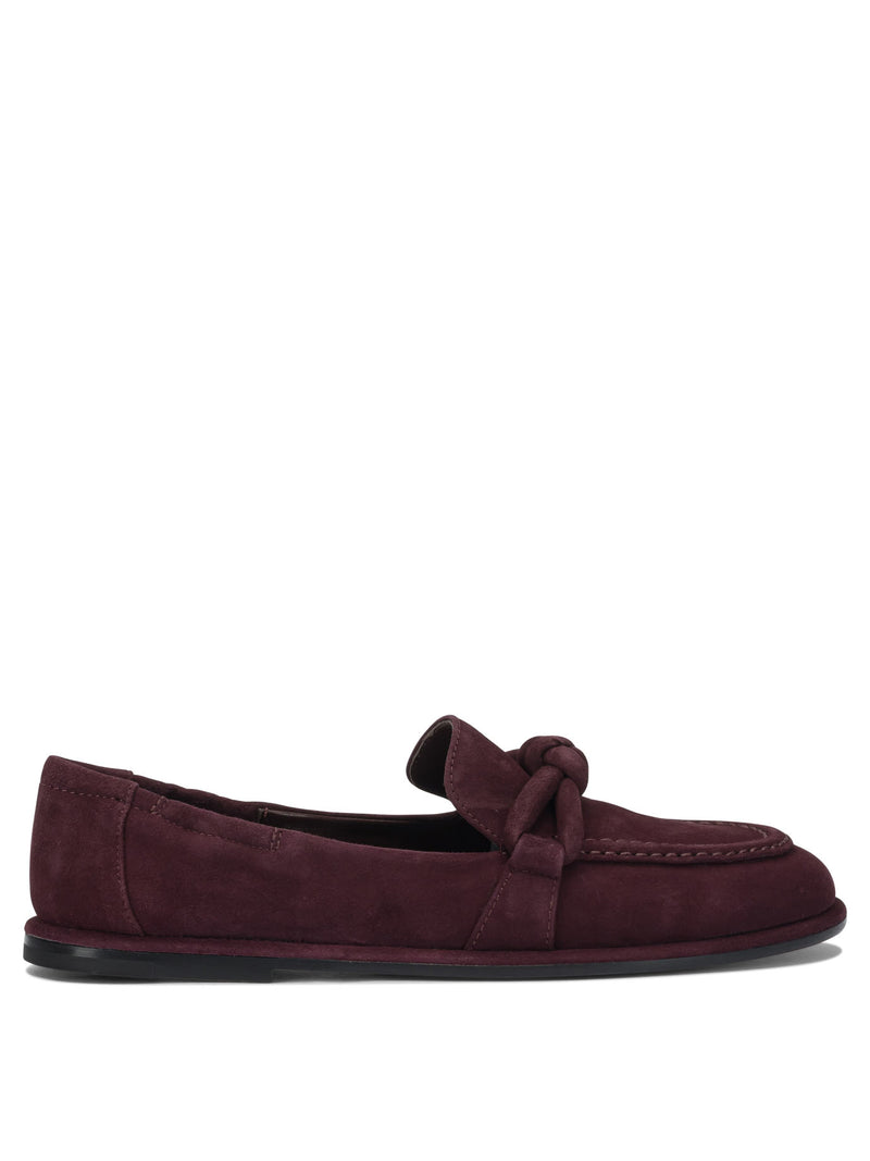 Pomme D'Or Pomme D'Or Leather Loafers Bordeaux Women - World Class Fashion