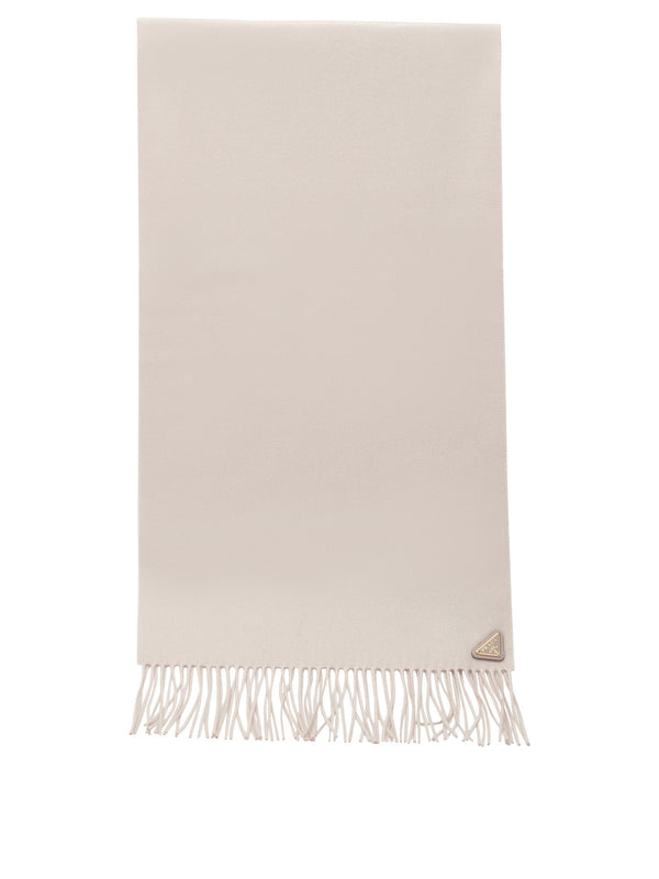 Prada Silk And Cashmere Scarf