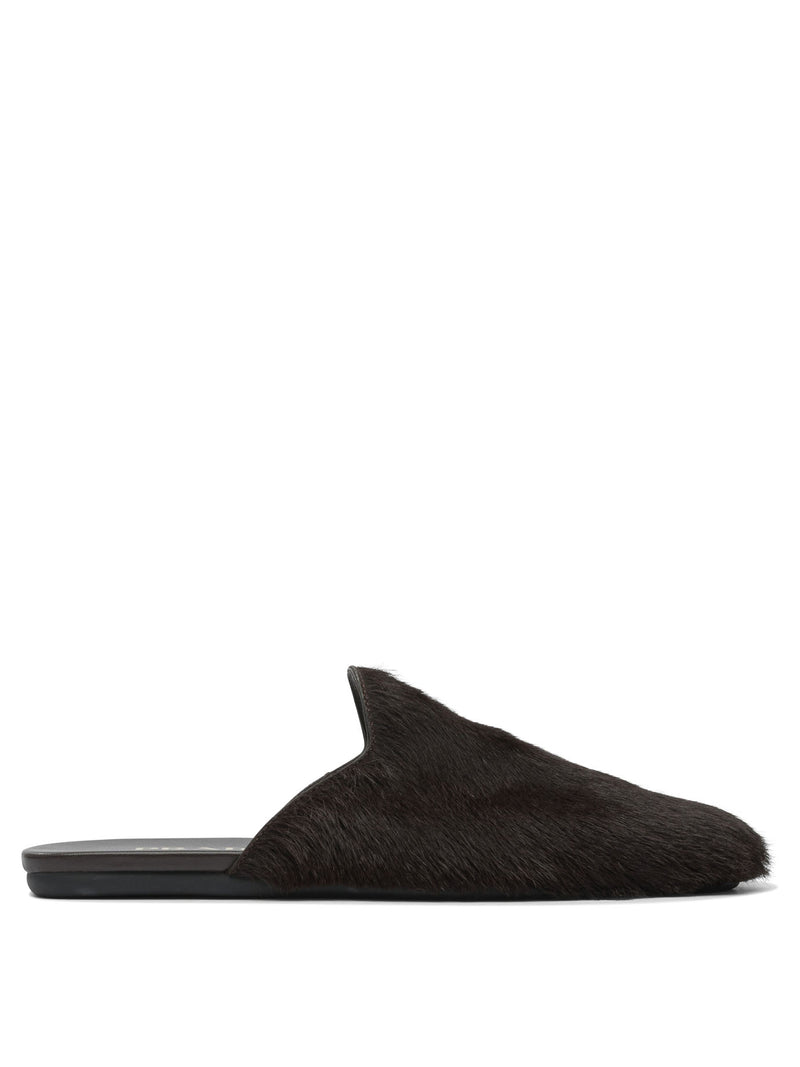 Prada Prada Leather Sabot Brown Women - World Class Fashion