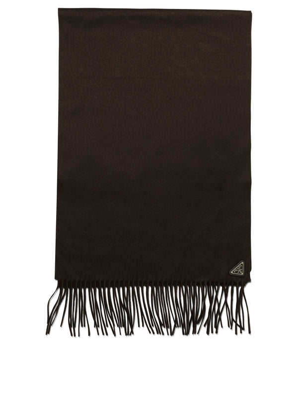 Prada Silk And Cashmere Scarf