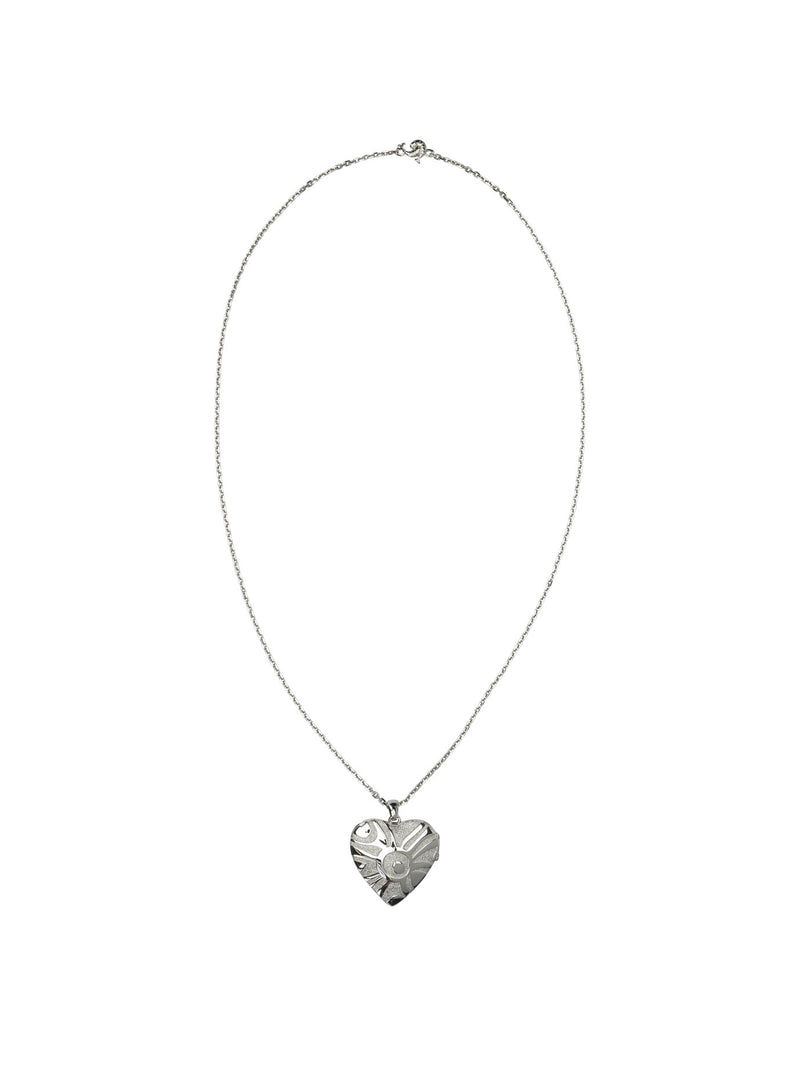 Pucci Pucci Heart Pendant Necklace Silver Women - World Class Fashion