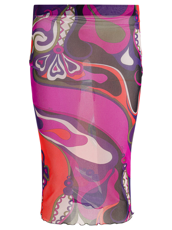Pucci "orchidee" Skirt