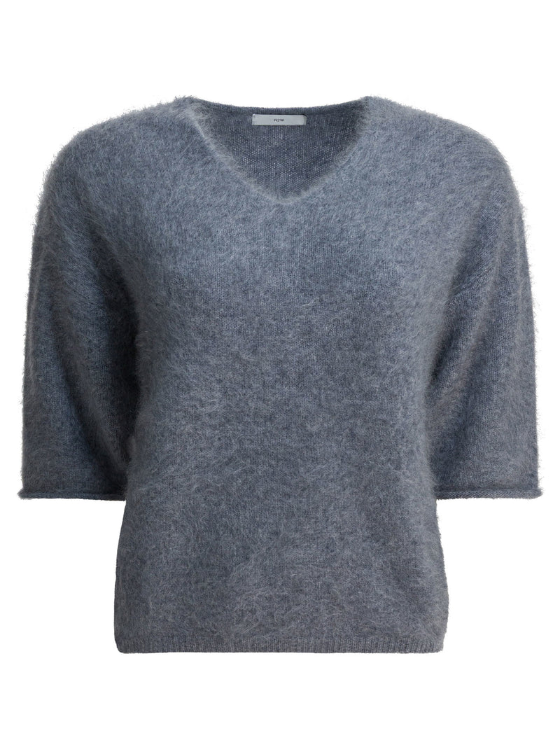 R2W R2W Prendas de punto de cachemira grises para mujer - World Class Fashion