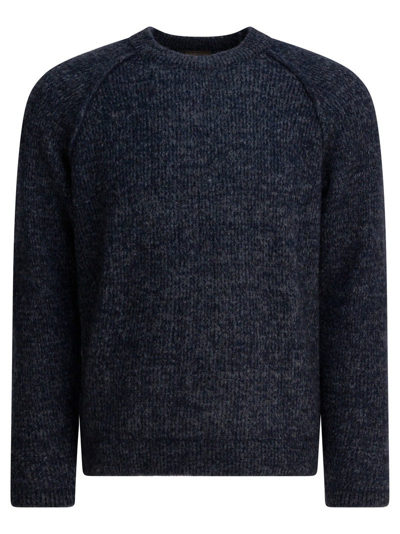 Rakku Suéter Rakku de lana con cuello redondo para hombre, color azul - World Class Fashion
