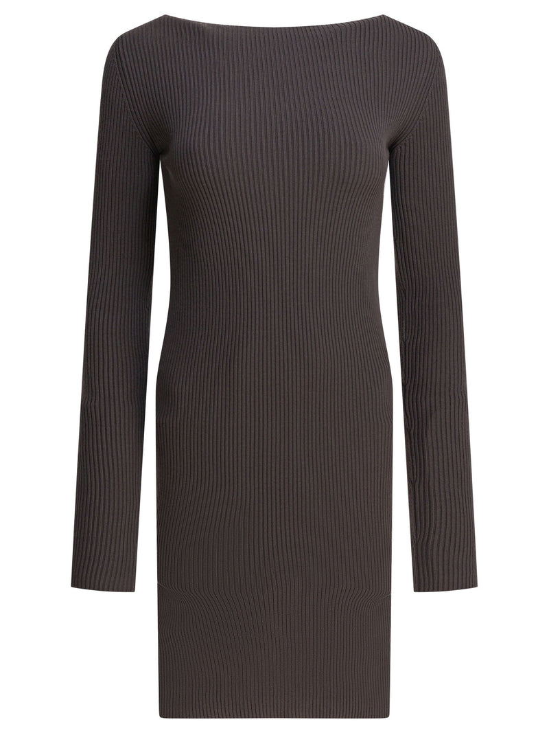 Rick Owens Vestido gris de mujer Rick Owens - World Class Fashion