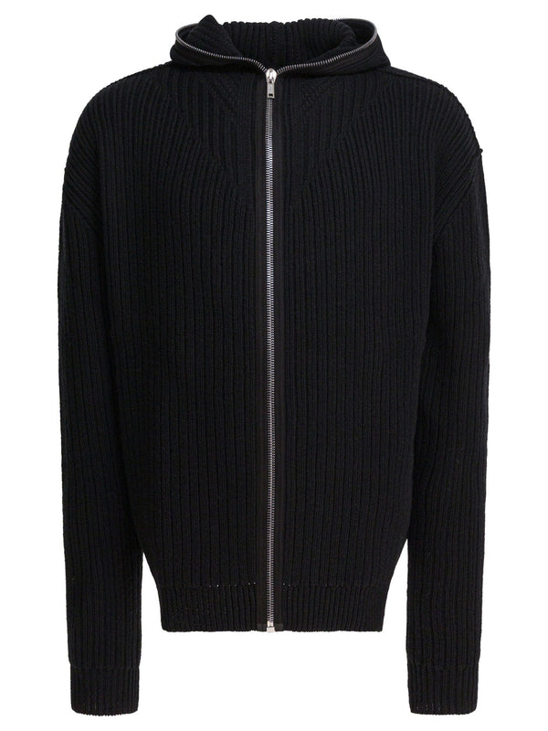 Rick Owens Wool Zipper Cardigan