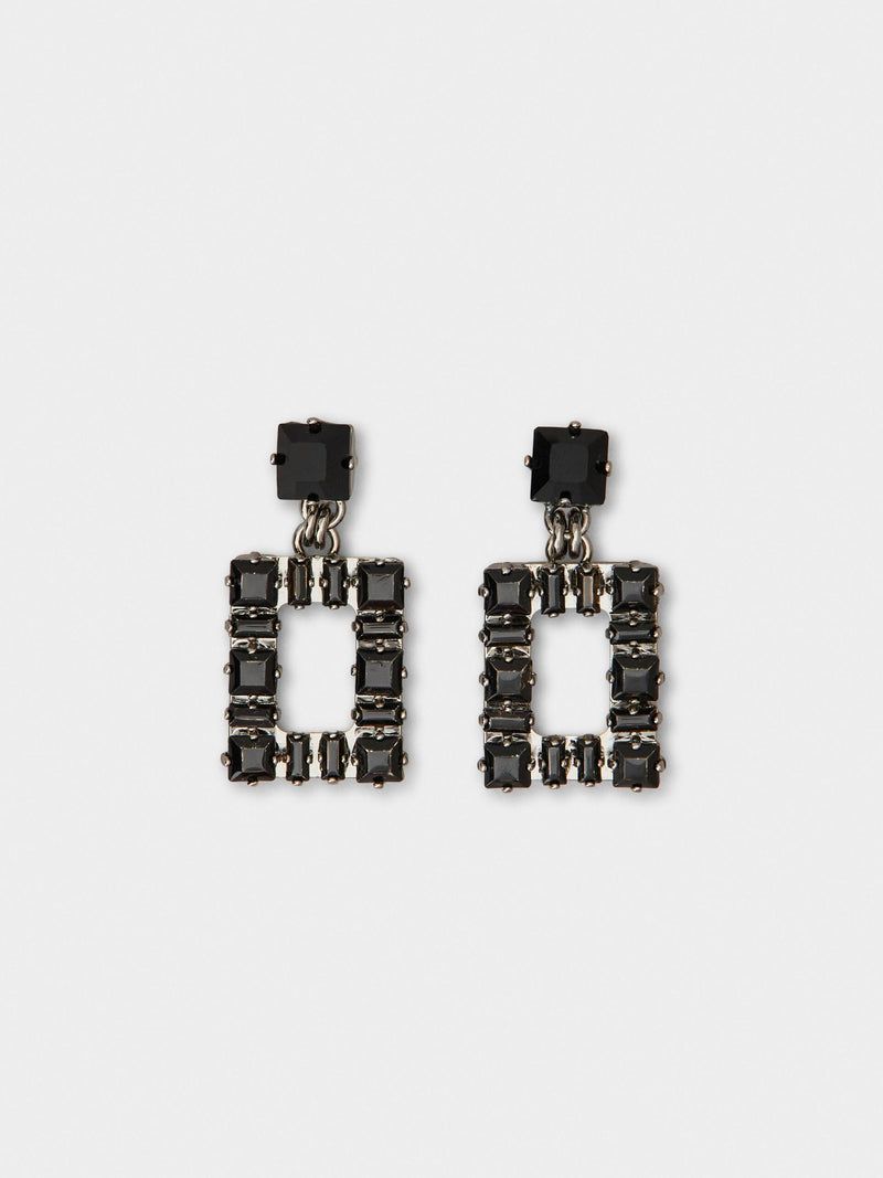 Roger Vivier Roger Vivier Très Vivier Earrings Black - World Class Fashion