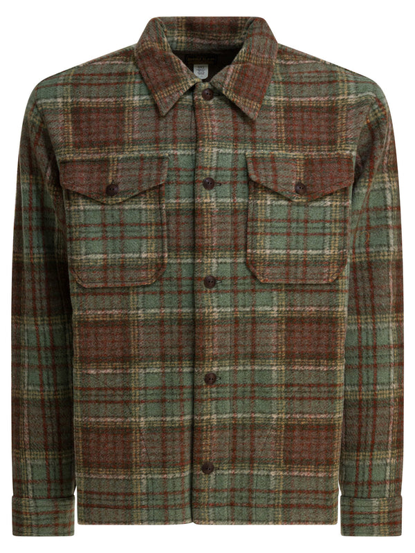 Rrl By Ralph Lauren Scottish Wool Overshirt Jacket