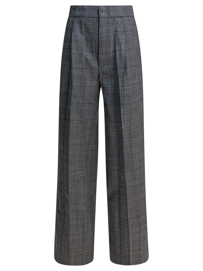 Sa Su Phi Sa Su Phi Pantalones de Lana y Seda Grises para Mujer - World Class Fashion