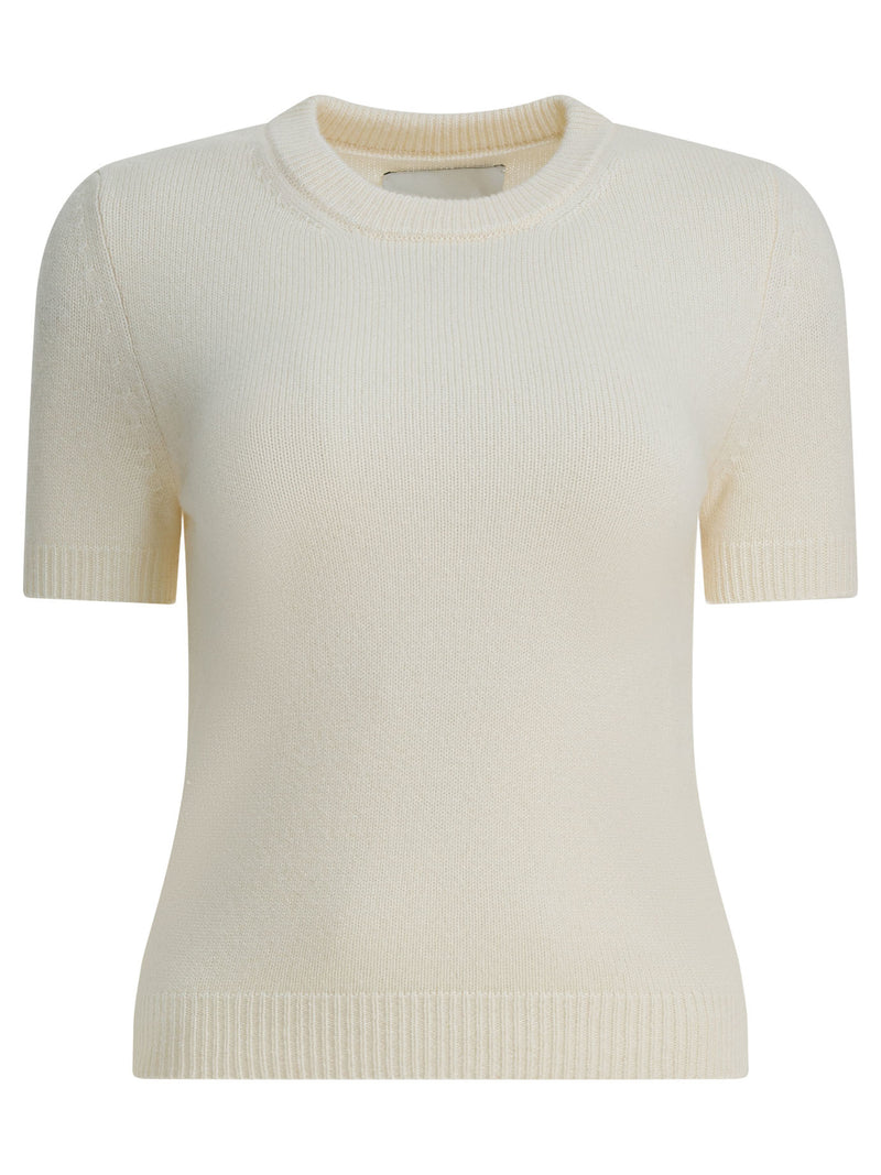 Sa Su Phi Sa Su Phi Prendas de Punto de Cachemira Blancas para Mujer - World Class Fashion
