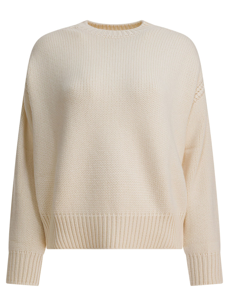 Sa Su Phi Sa Su Phi Prendas de Punto de Cachemira para Mujer Blanco - World Class Fashion