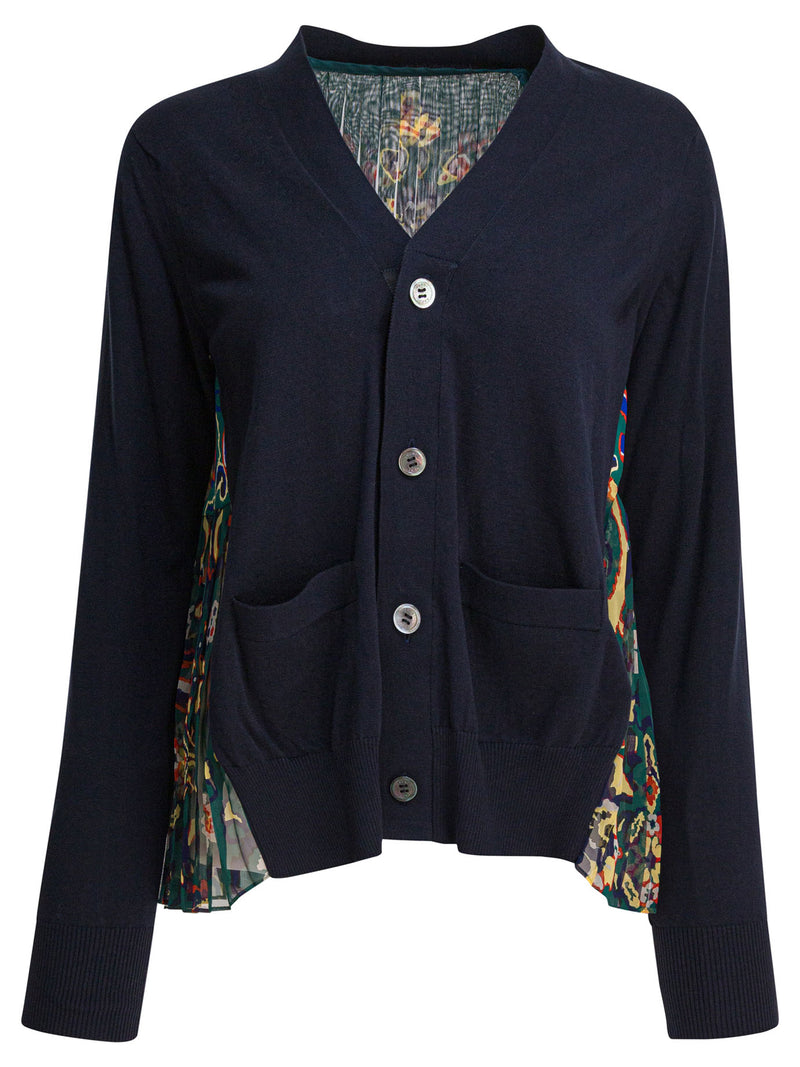 Sacai Sacai Women Knitwear Blue - World Class Fashion