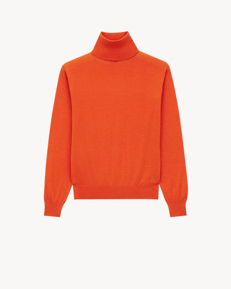 Saint Laurent Saint Laurent Turtleneck Sweater Red Women - World Class Fashion
