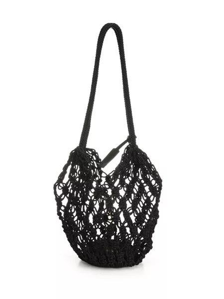 Saint Laurent Saint Laurent Boho Shoulder Bag Black - World Class Fashion
