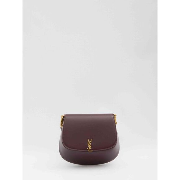 Saint Laurent Bolso de hombro Saint Laurent Voltaire Mini Burdeos - World Class Fashion