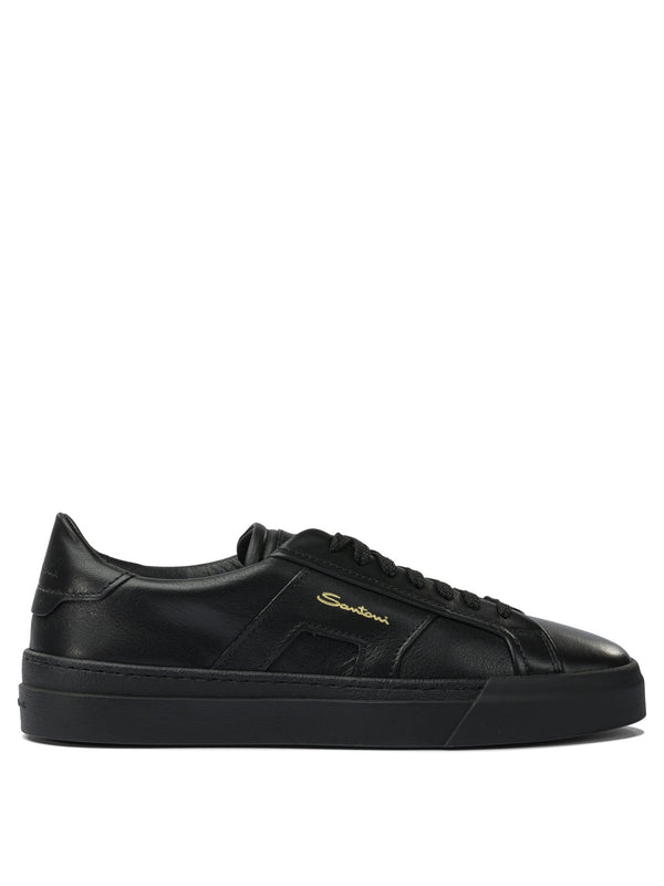 Santoni "double Buckle" Sneakers
