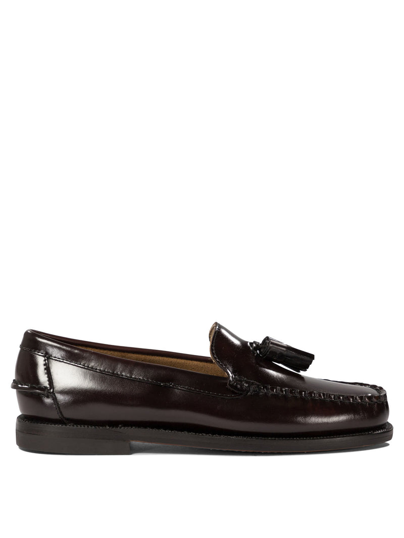 Sebago Sebago Women's Brown Leather Loafers - World Class Fashion