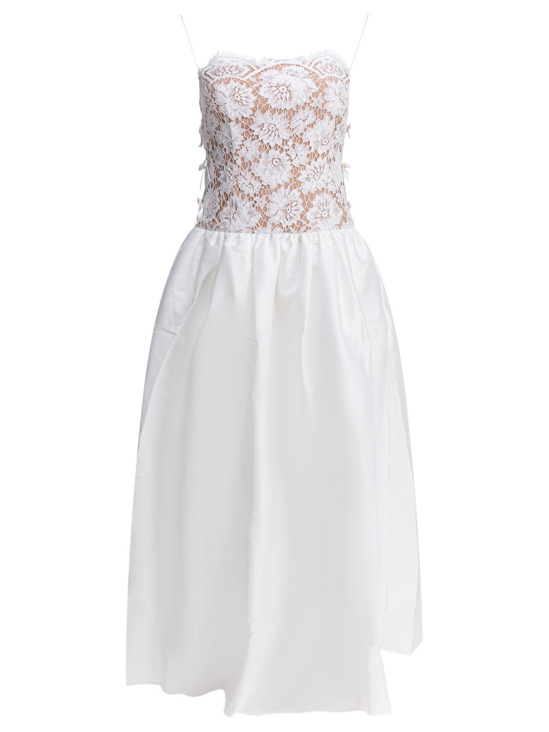 Self-portrait Self-Portrait Vestido para mujer Blanco - World Class Fashion