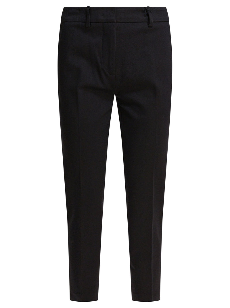 Semper Pantalón pitillo Semper negro para mujer - World Class Fashion