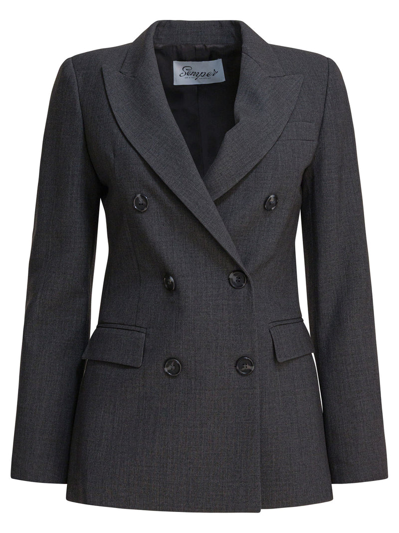 Semper Americana cruzada Semper gris para mujer - World Class Fashion