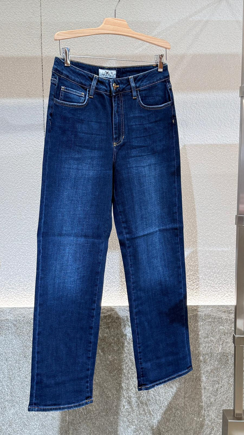 Shaft Jeans Shaft Jeans Wide Leg Blue Women - World Class Fashion