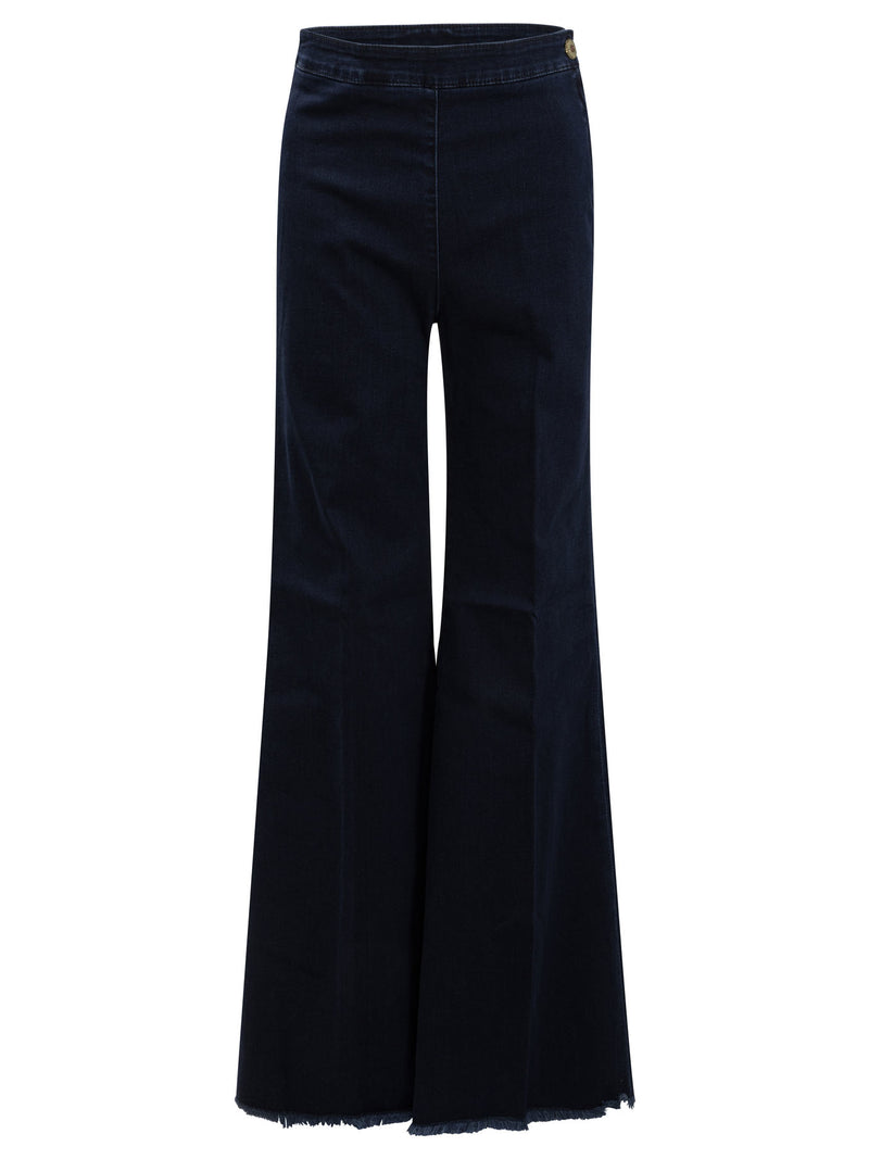 Shaft Jeans Shaft Jeans Flaire Jeans Blue Women - World Class Fashion