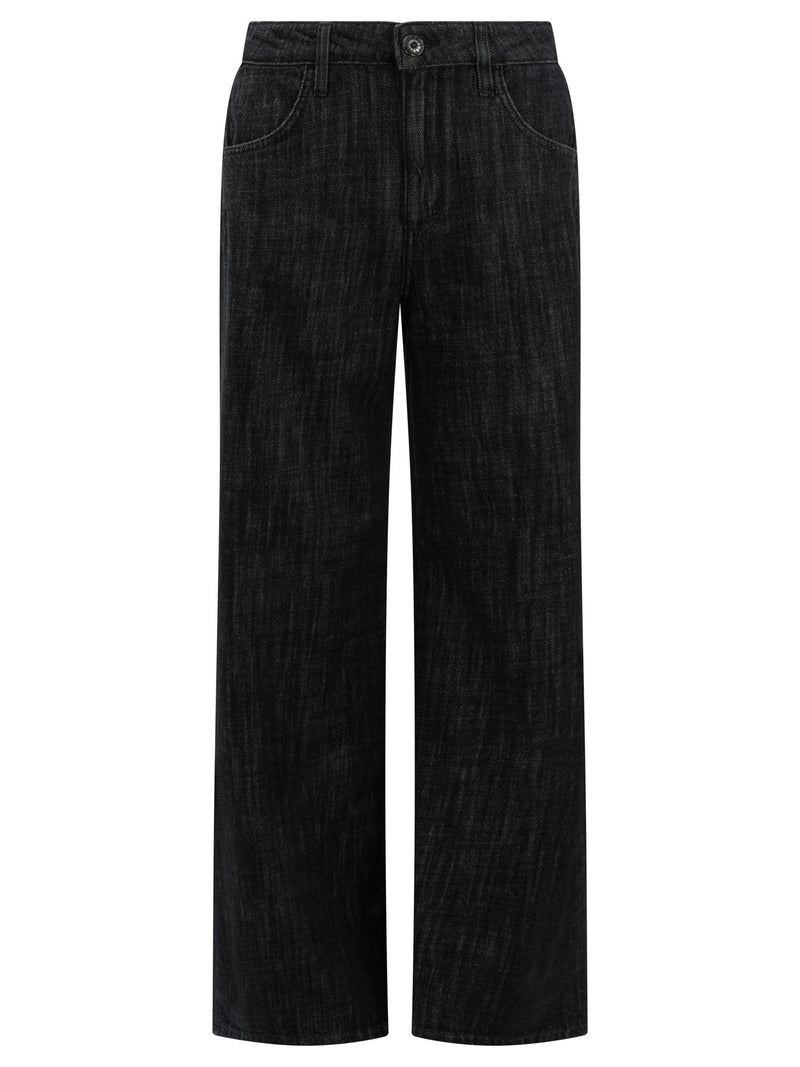 Shaft Jeans Shaft Jeans Wide Leg Black Women Jeans - World Class Fashion