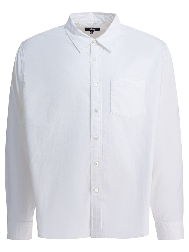 Stüssy Stüssy Cotton Men Shirt White - World Class Fashion