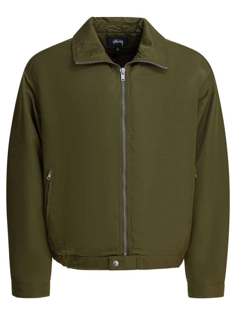 Stussy Stussy Men's Nylon Jacket Green - World Class Fashion