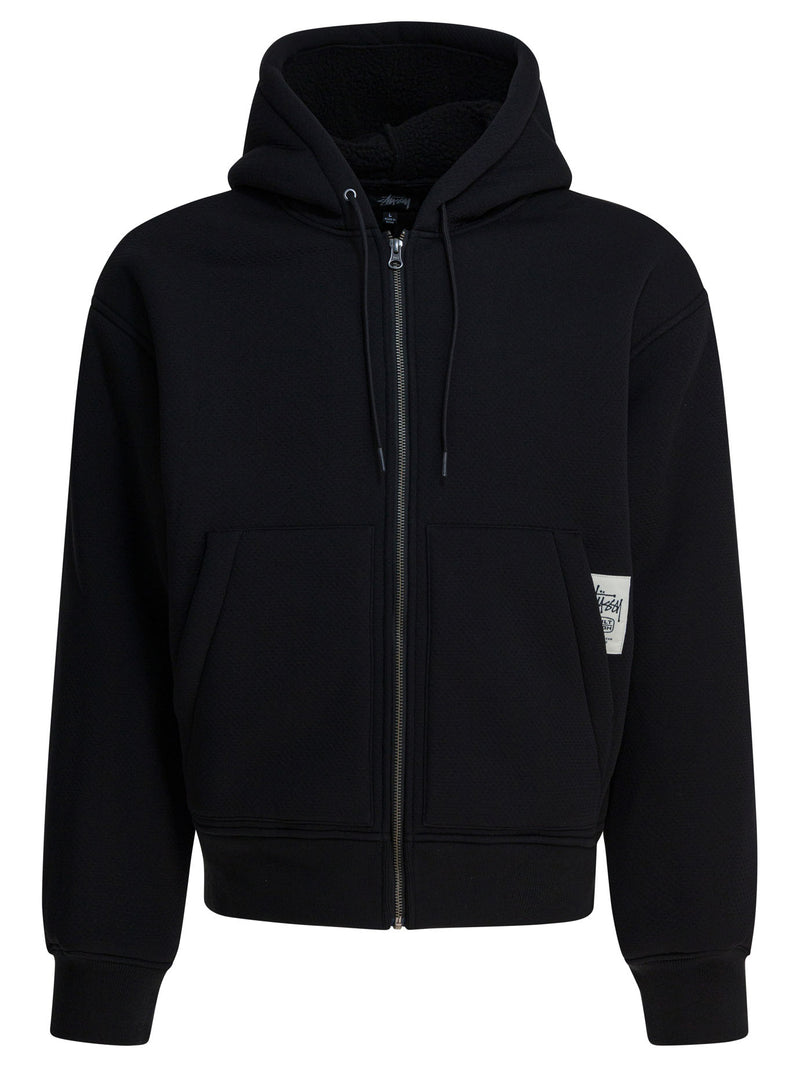 Stussy Stussy Men's Black Polyester Jacket - World Class Fashion