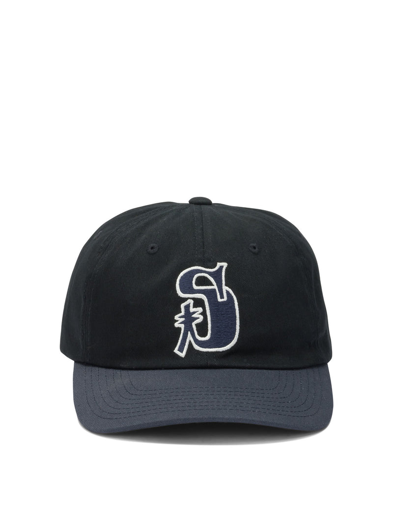 Stussy Stussy Men Black Cotton Hat - World Class Fashion