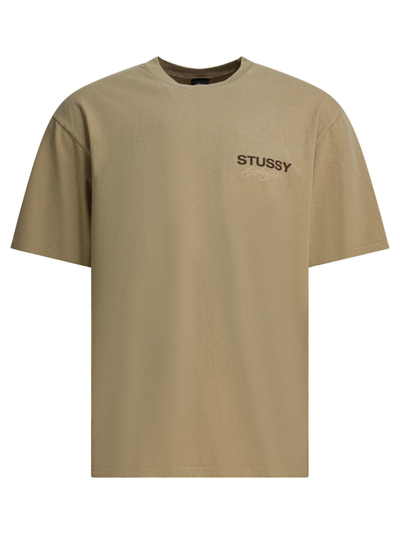 Stüssy Stüssy Men T-Shirt Beige - World Class Fashion