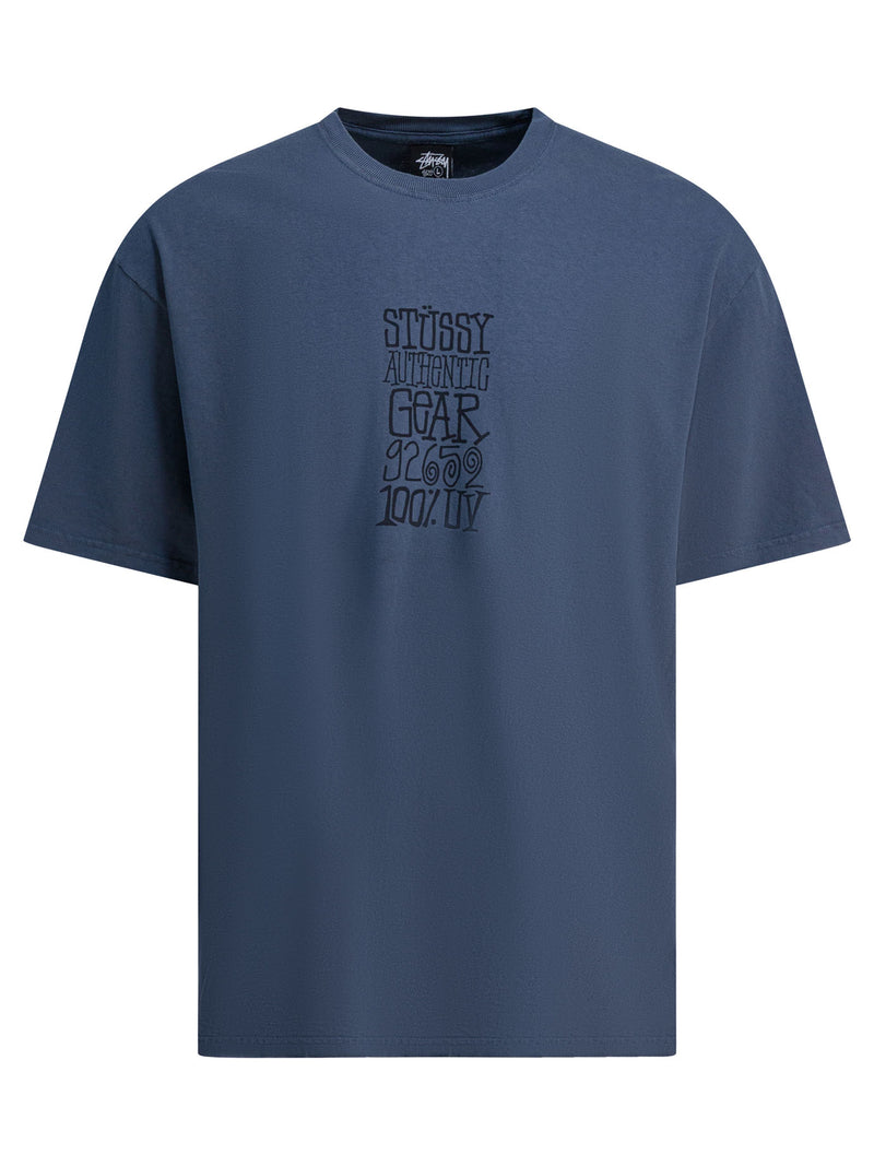 Stüssy Camiseta de Algodón Stüssy Azul Marino para Hombre - World Class Fashion