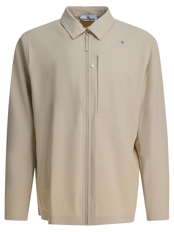 Stone Island Stretch Nylon Overshirt Jacket
