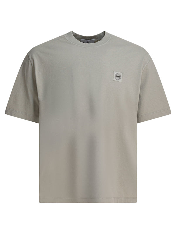 Stone Island T-shirt With Compass Logo