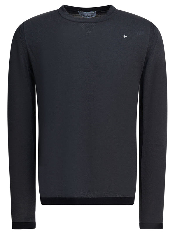 Stone Island Wool-blend Crew-neck Sweater