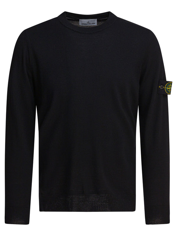 Stone Island Rws Lightweight Wool Crewneck Sweater