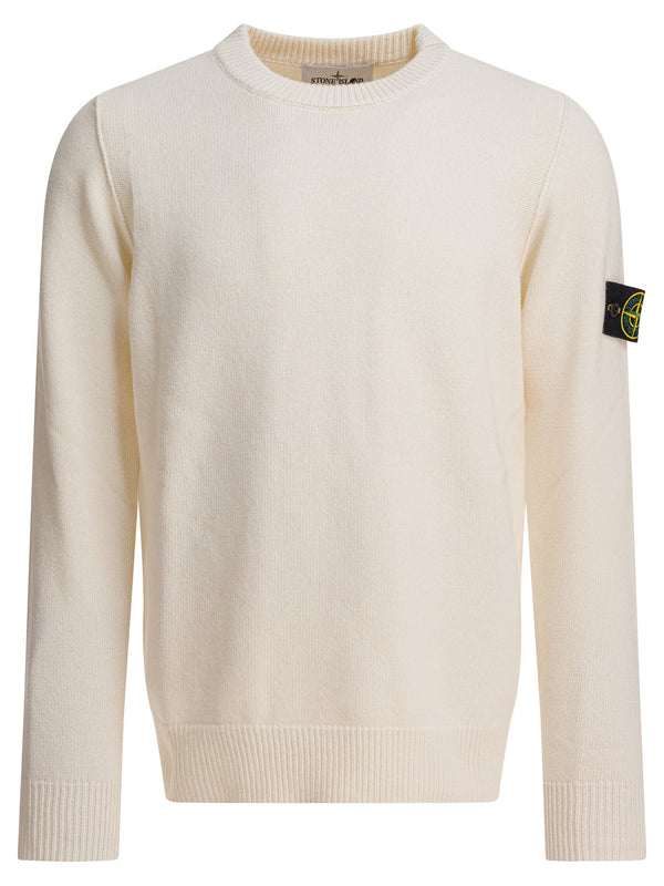 Stone Island Wool Crewneck Sweater