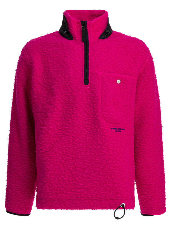 Stone Island Ratteen Wool Sweatshirt
