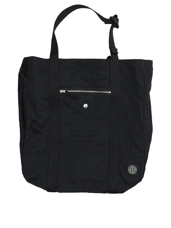 Stone Island Logo Tote Bag