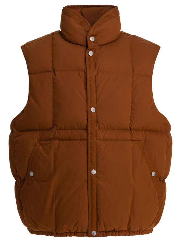 Stone Island Sleeveless Down Jacket "stone Island Marina"