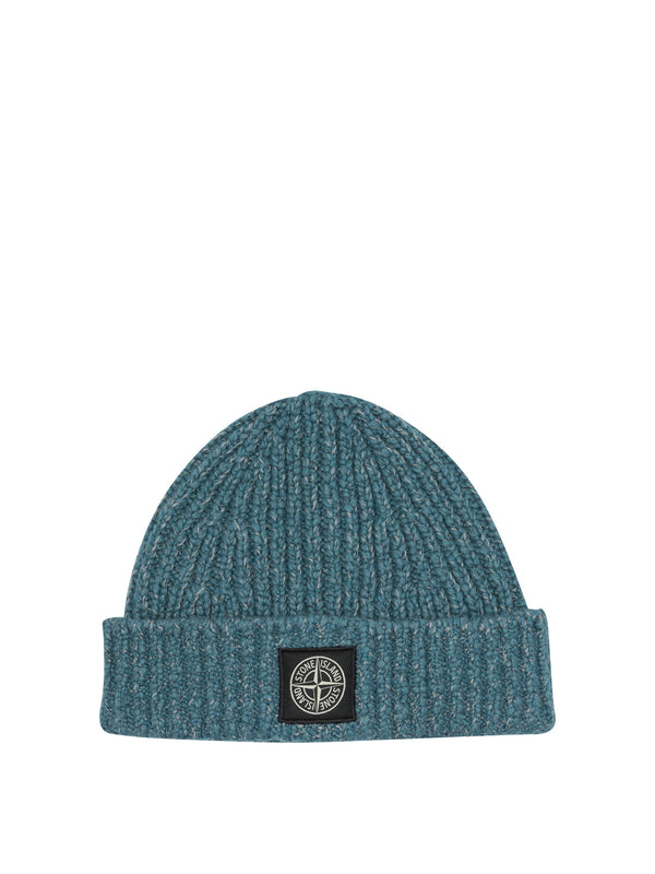 Stone Island Mouliné Wool Beanie