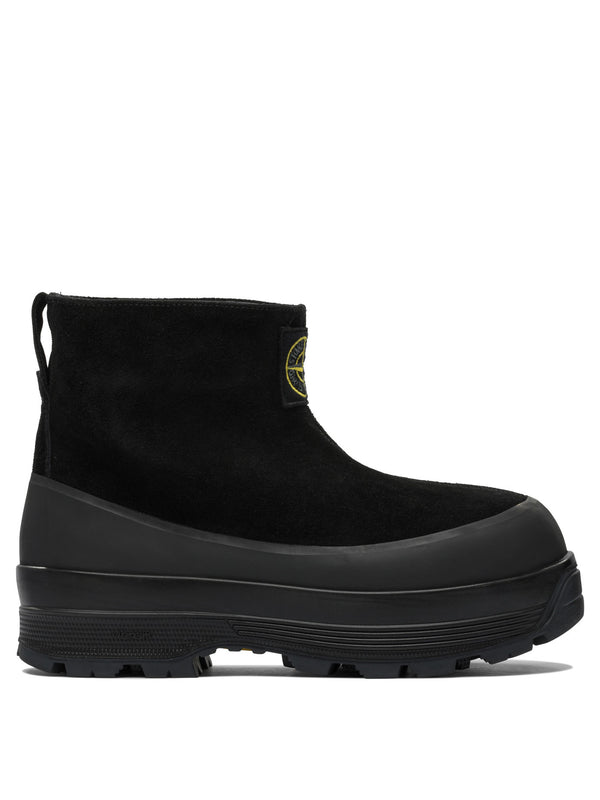 Stone Island Suede Ankle Boot