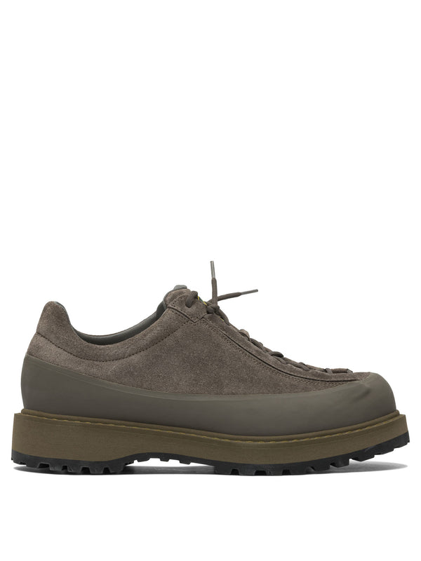 Stone Island Suede Leather Sneakers