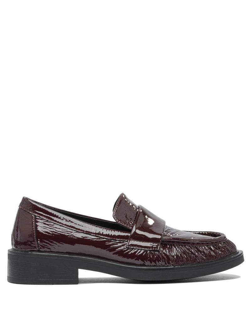 Strategia Strategia A5829BUBBLE Bordeaux Leather Loafers Women - World Class Fashion