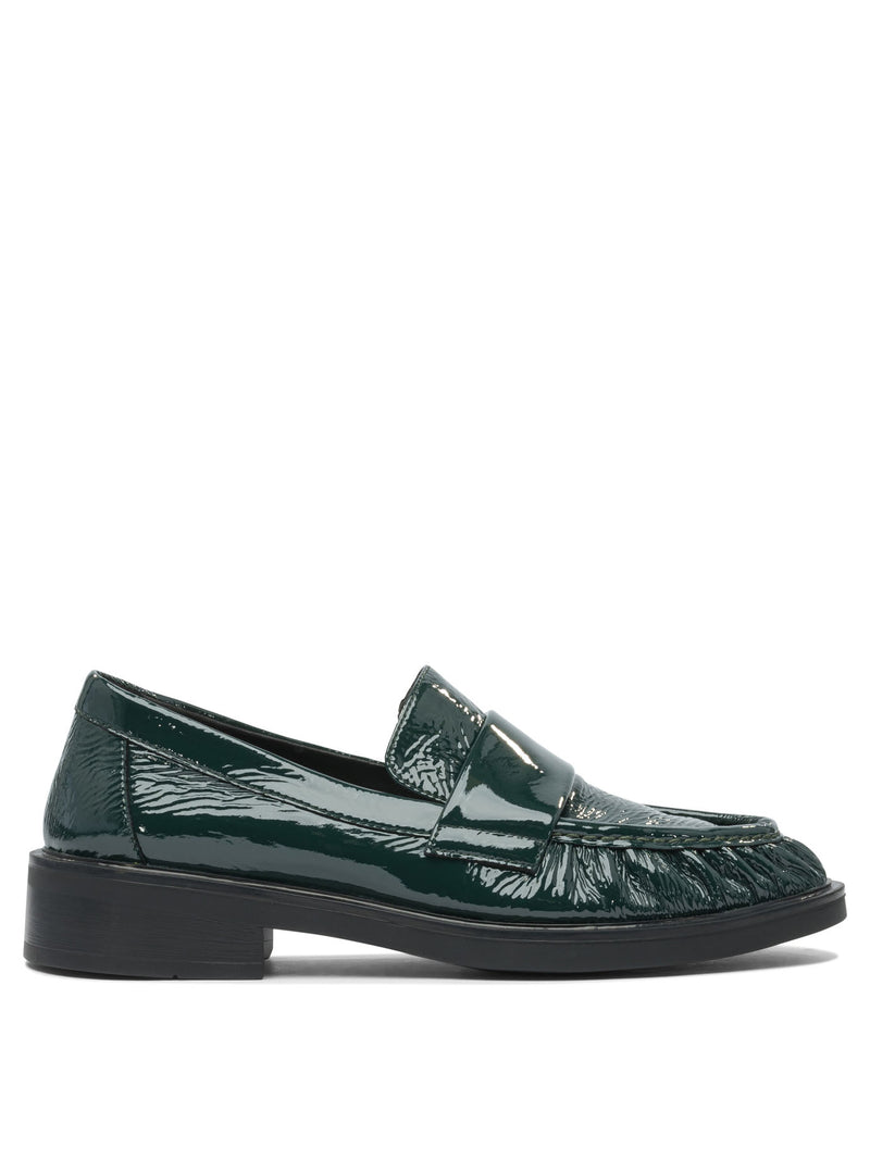 Strategia Strategia A5829BUBBLE BOTTIGLIA Green Leather Loafers Women - World Class Fashion