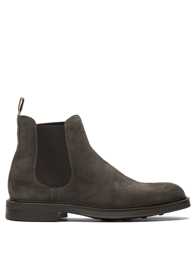 Sturlini Botas grises de ante para hombre Sturlini - World Class Fashion