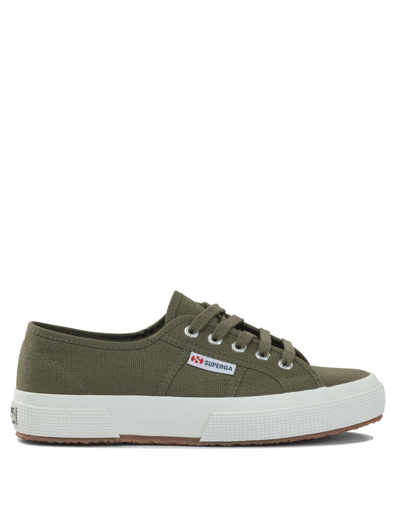Superga Zapatillas Superga para mujer de algodón verde - World Class Fashion
