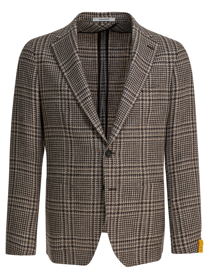 Tagliatore Tagliatore Men's Brown Jacket & Coat - World Class Fashion