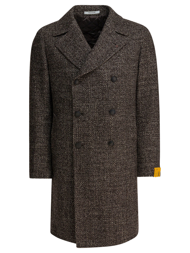 Tagliatore Tagliatore Men's Wool Blend Jacket Brown - World Class Fashion